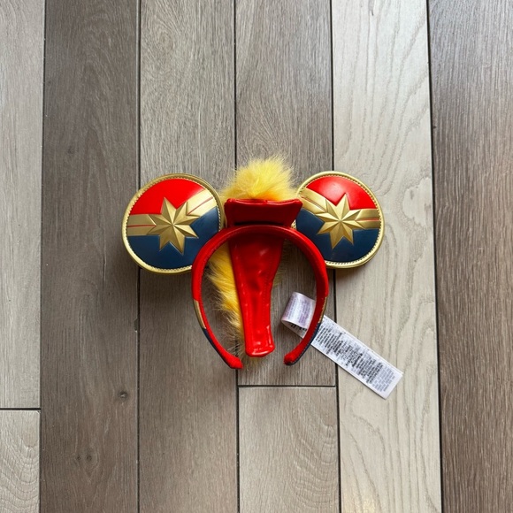 Disney Marvel's Captain Marvel Ear Headband for Adults | One Size | - Picture 1 of 5